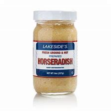 Lakeside's Fresh Ground & Hot Prepared Horseradish 8oz.